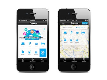Copywriting app Vyaggio